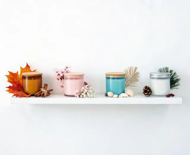 Seasonal candle collection